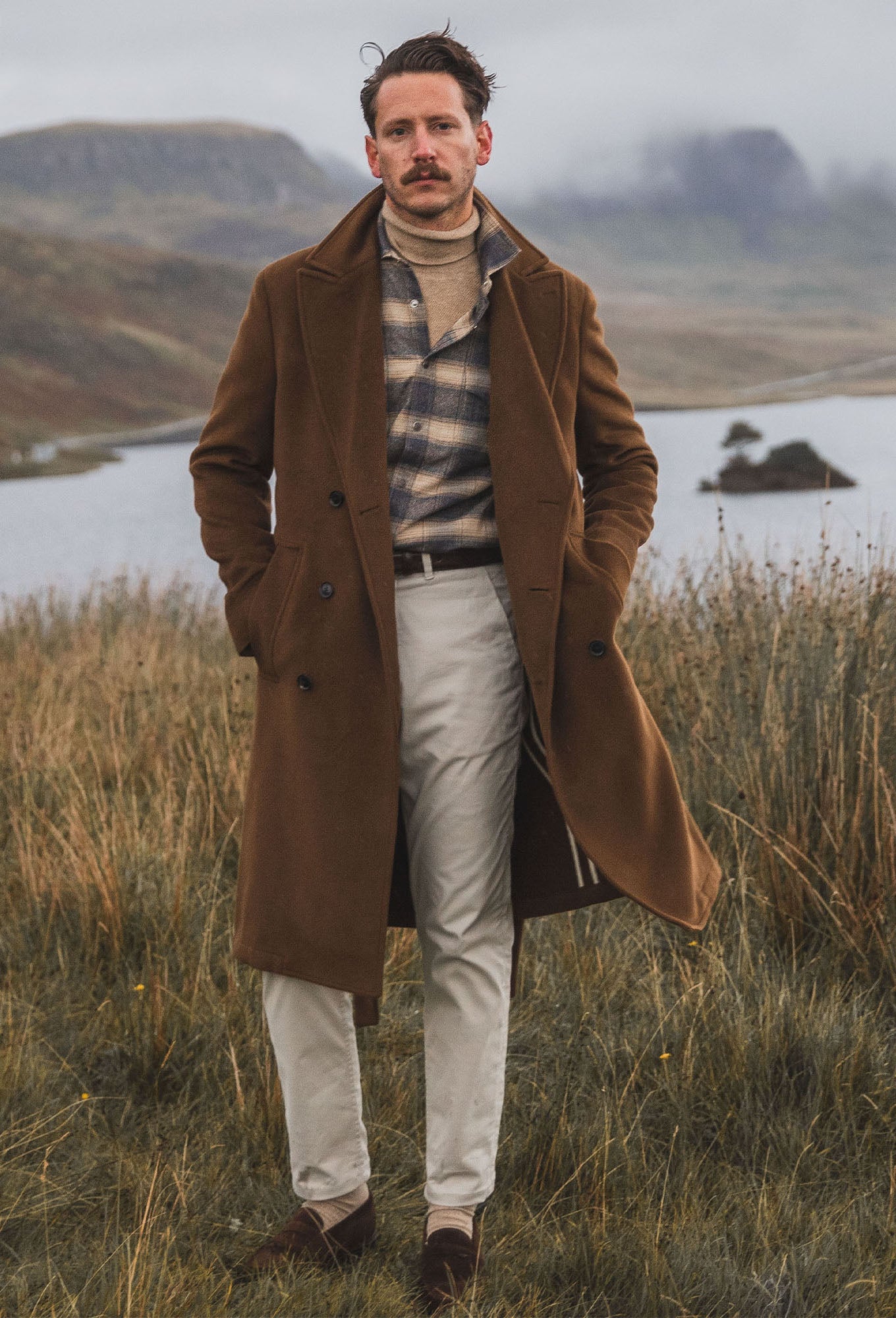 Manteau Fitou camel