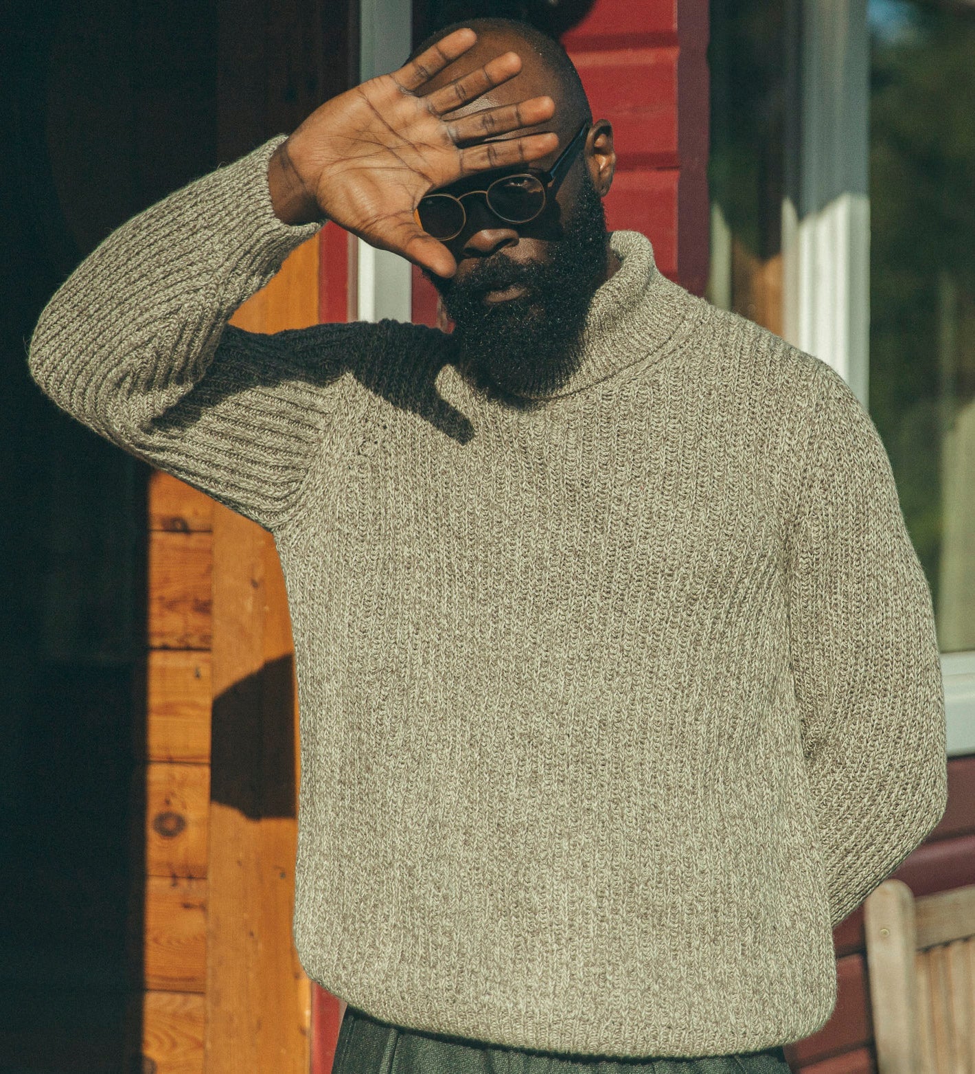 Pull Stresa taupe