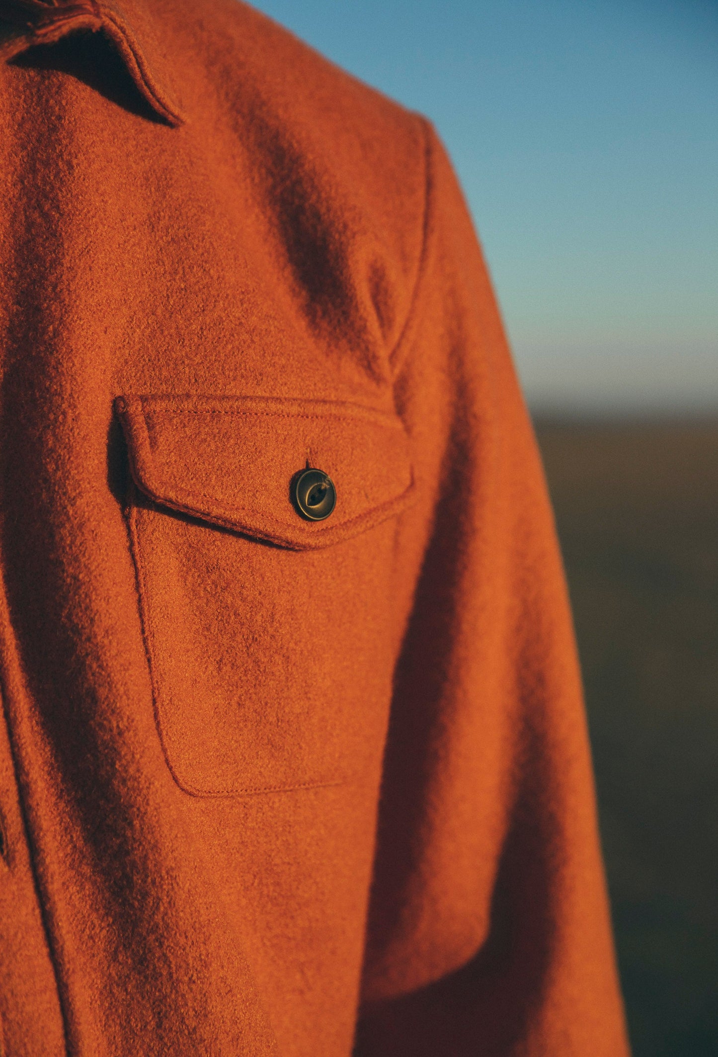 Surchemise Milo rouille