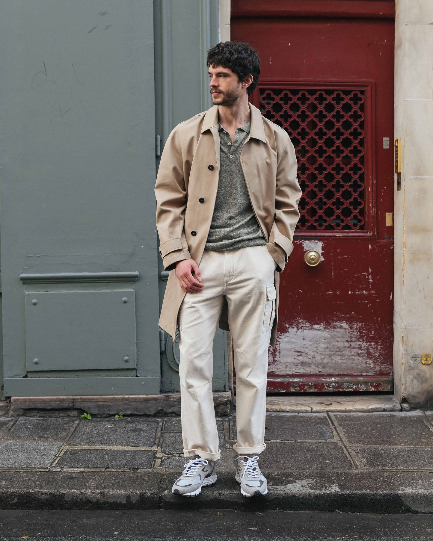 Sneakers Almeida grises