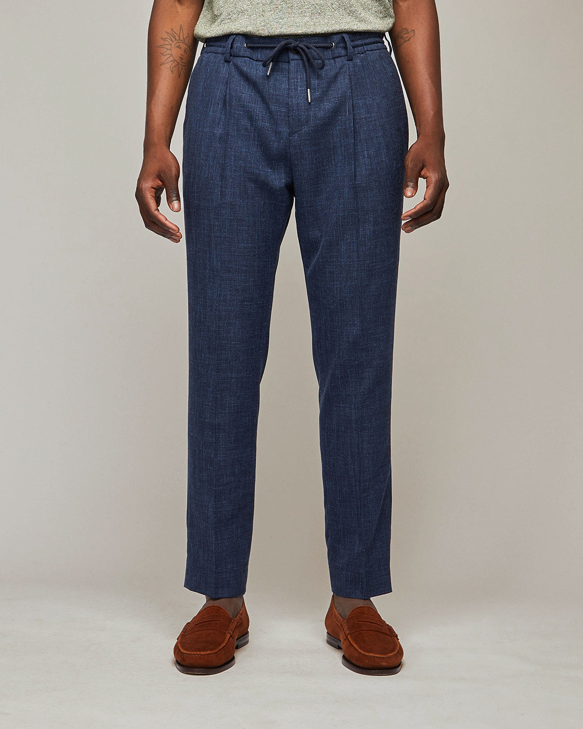 Pantalon Breno bleu
