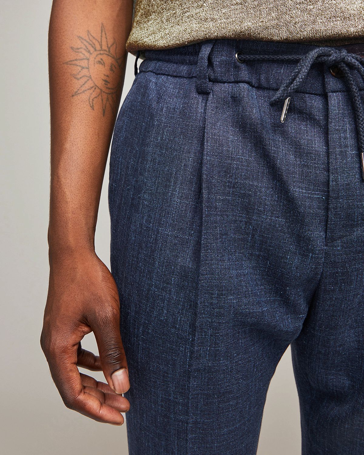 Pantalon Breno bleu