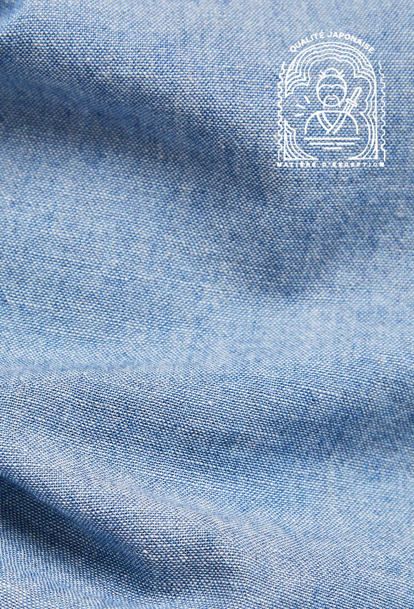 Chemise Maruwa indigo