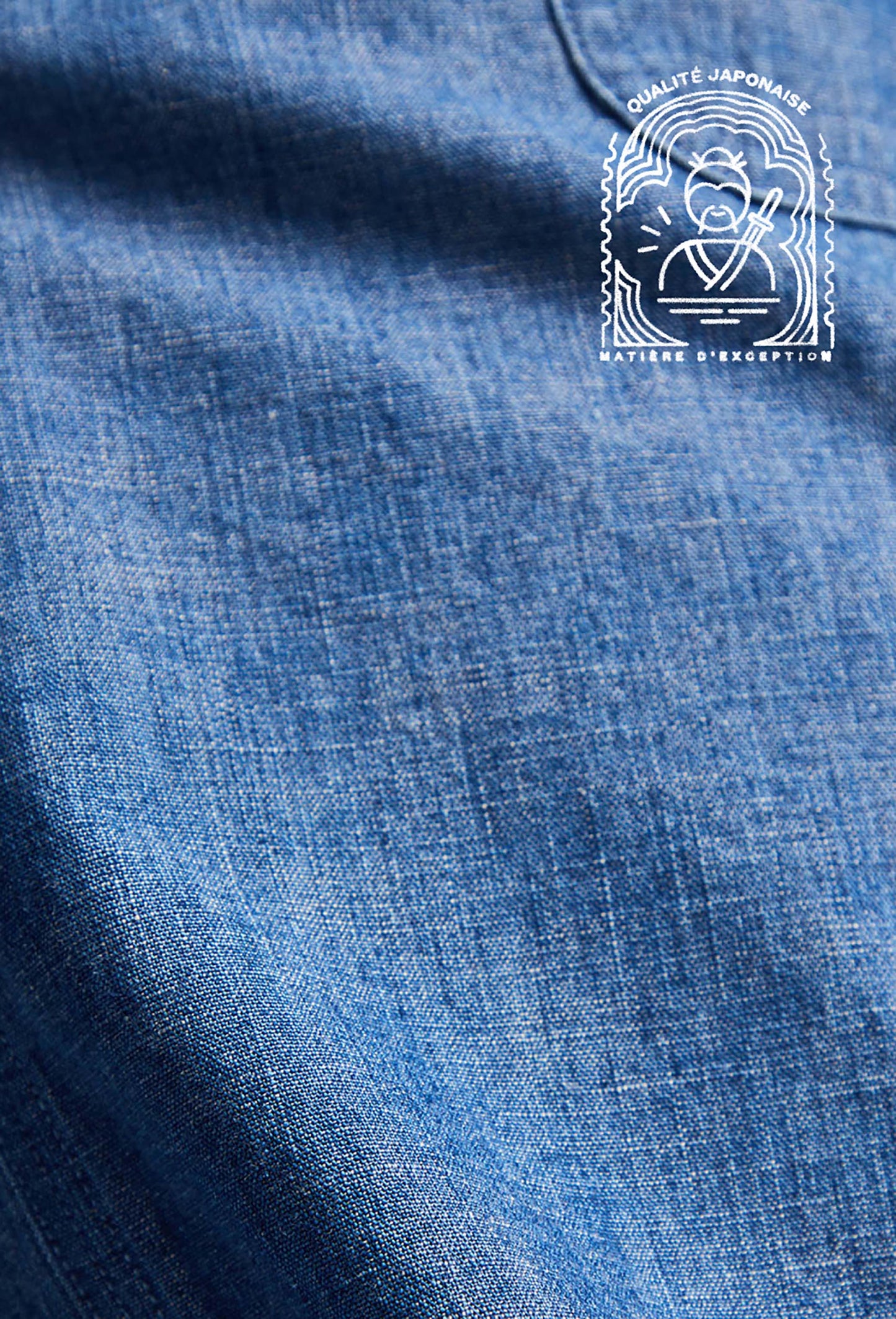 Chemise Odaiba bleu