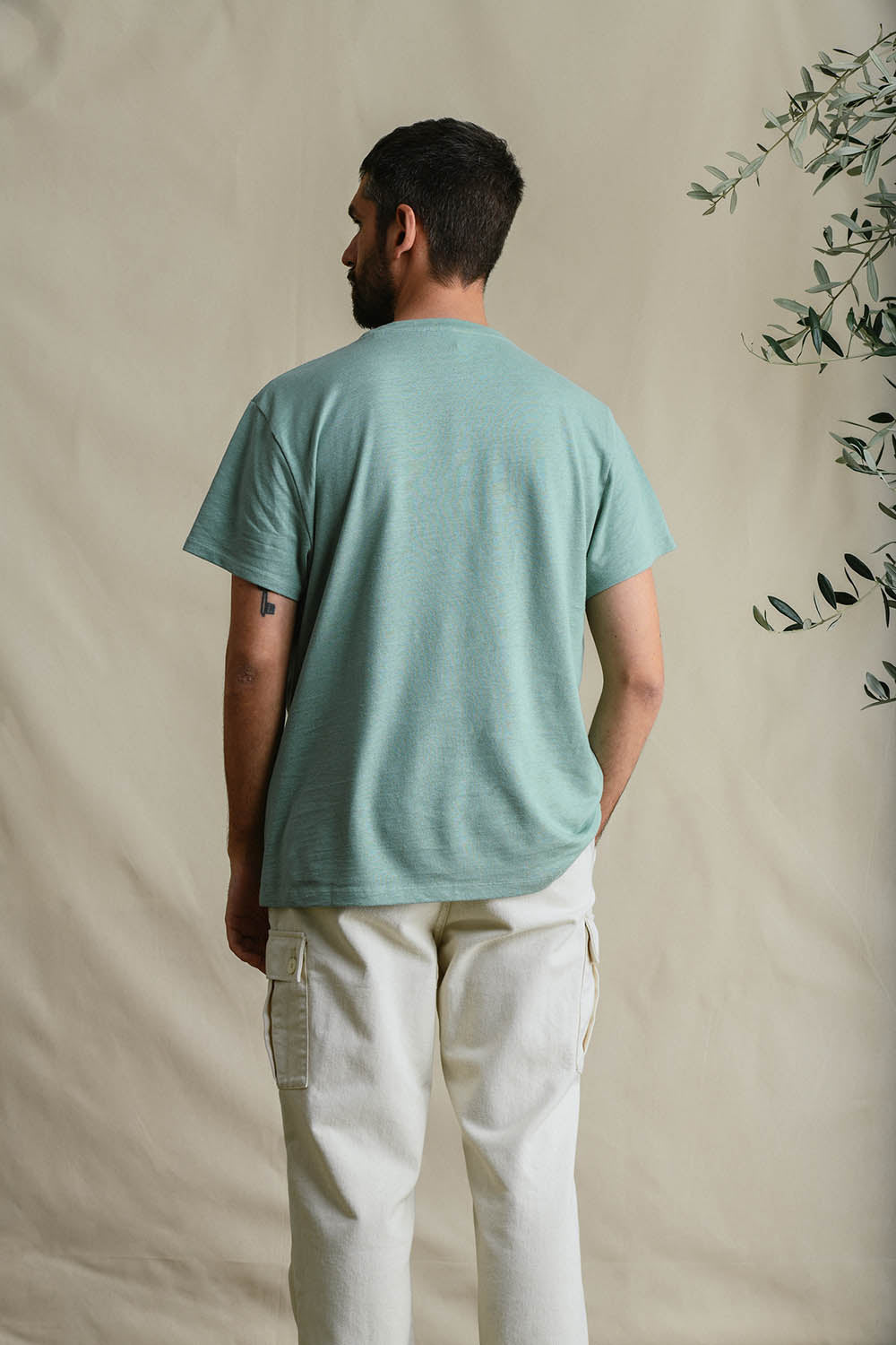 T-shirt Cuba vert-d'eau
