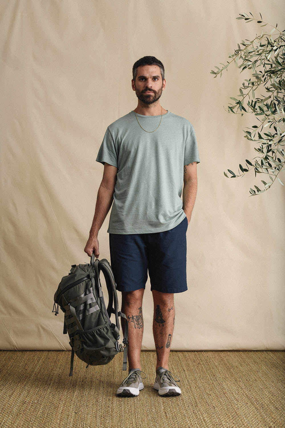 T-shirt Cuba vert-d'eau